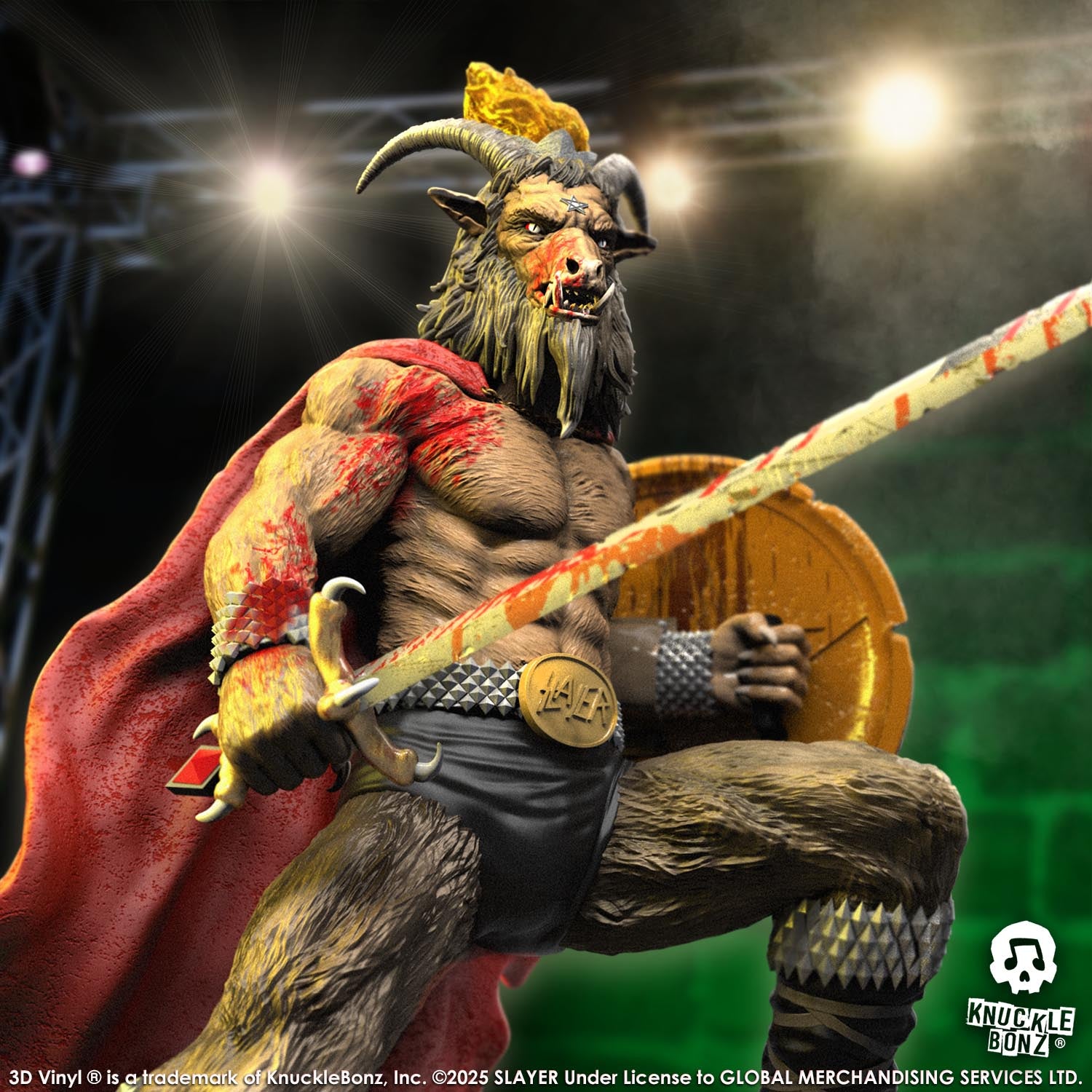 Slayer Show No Mercy Minotaur 3D Vinyl KnuckleBonz Statue