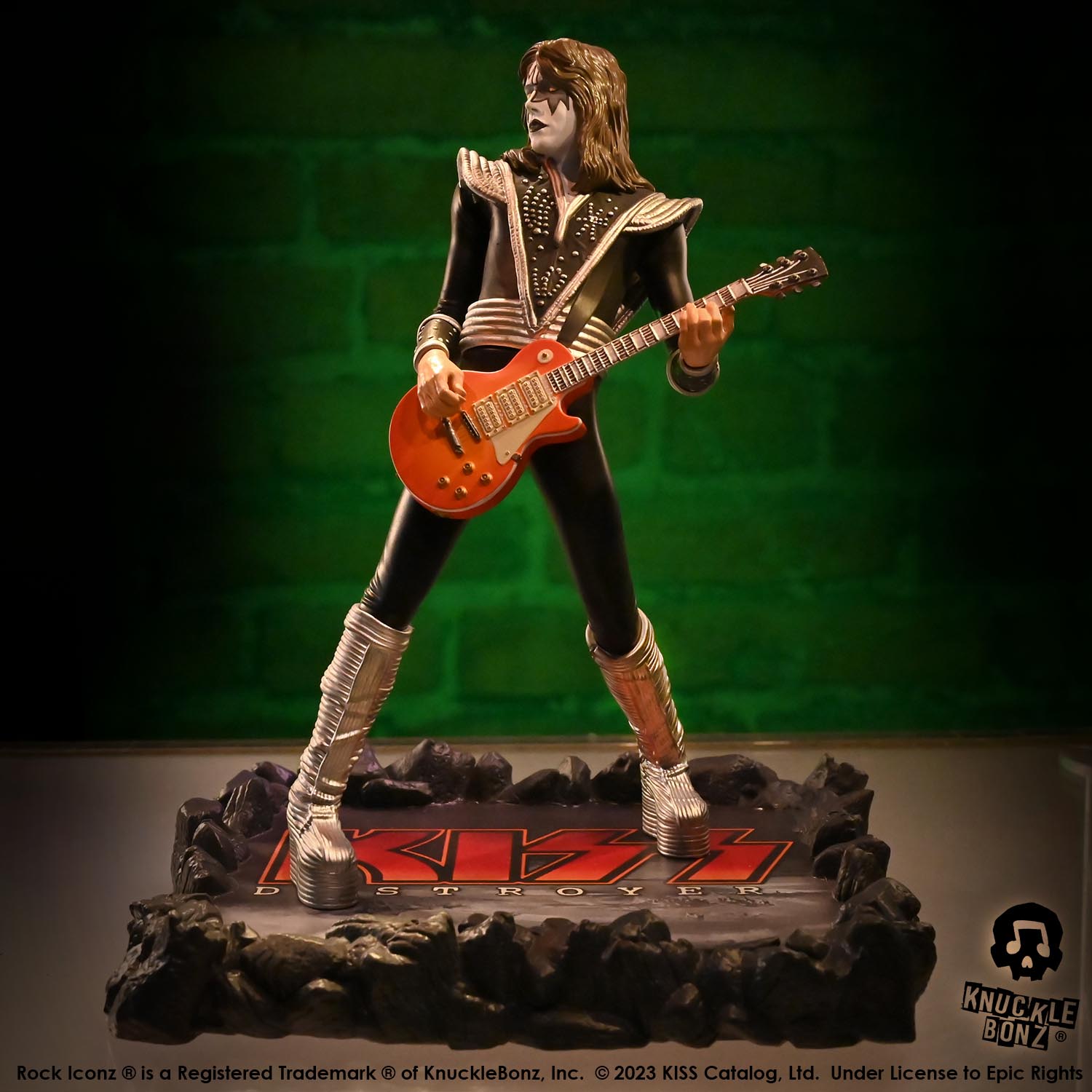 KISS Destroyer The Spaceman KnuckleBonz Statue
