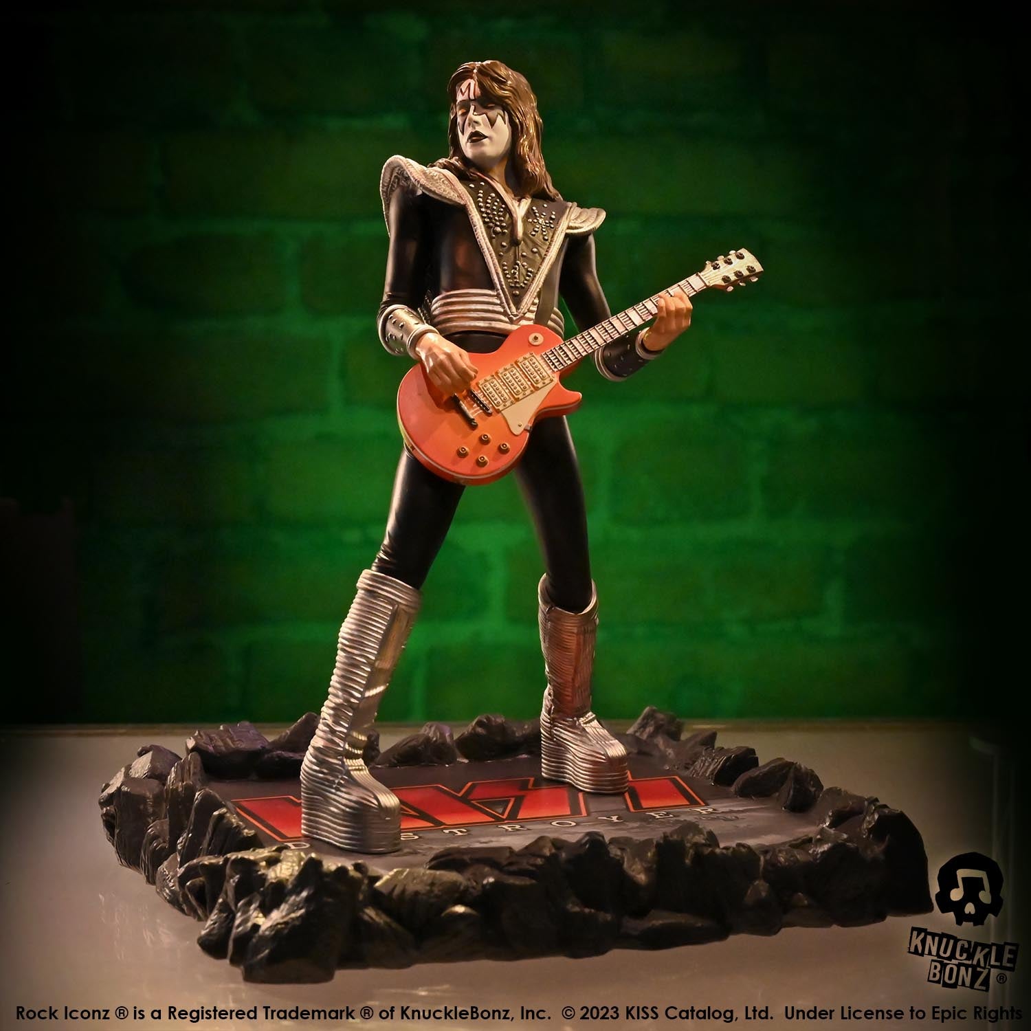KISS Destroyer The Spaceman KnuckleBonz Statue