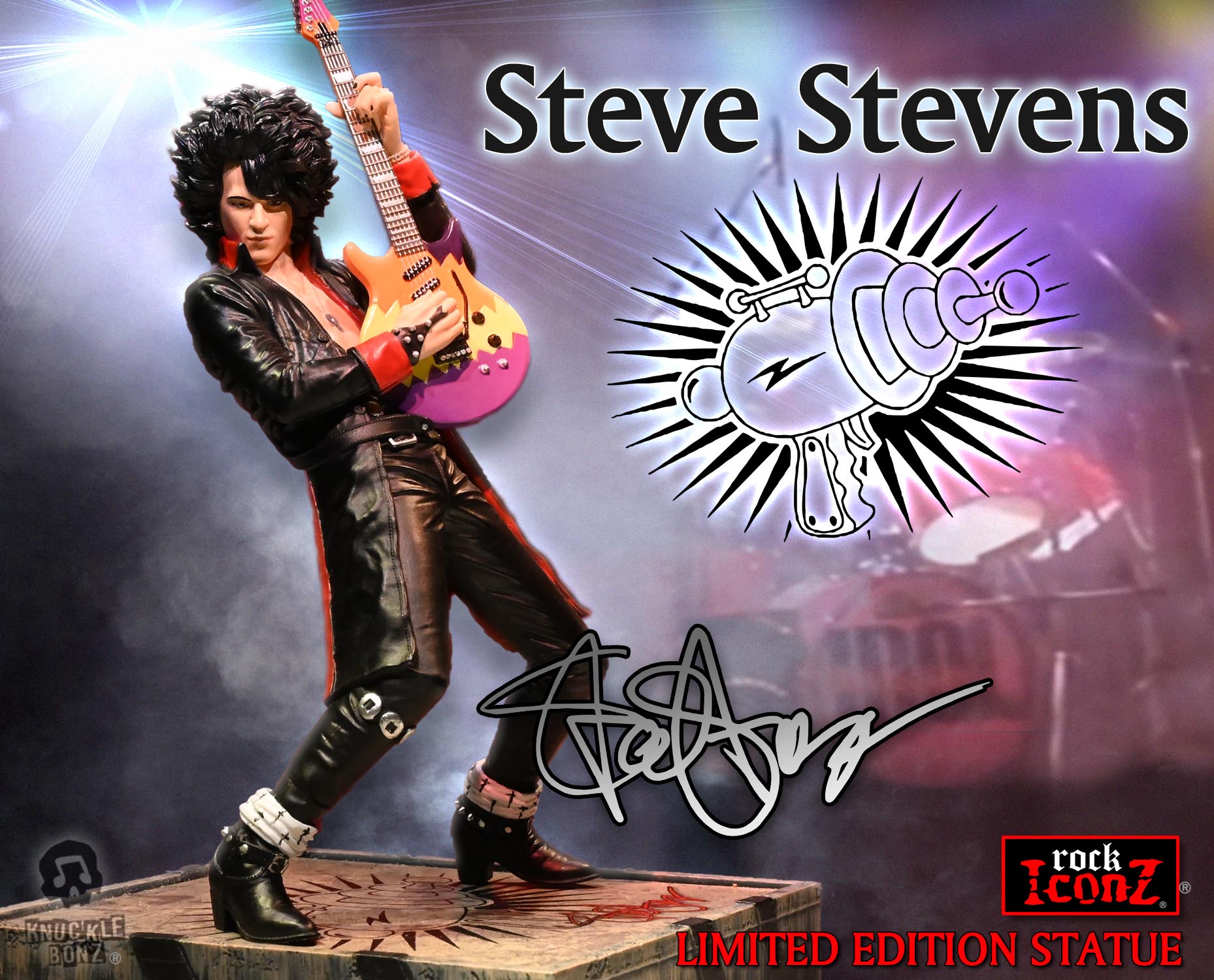 Steve Stevens KnuckleBonz Statue