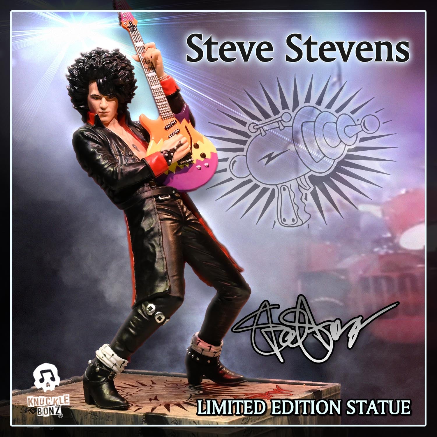Steve Stevens KnuckleBonz Statue