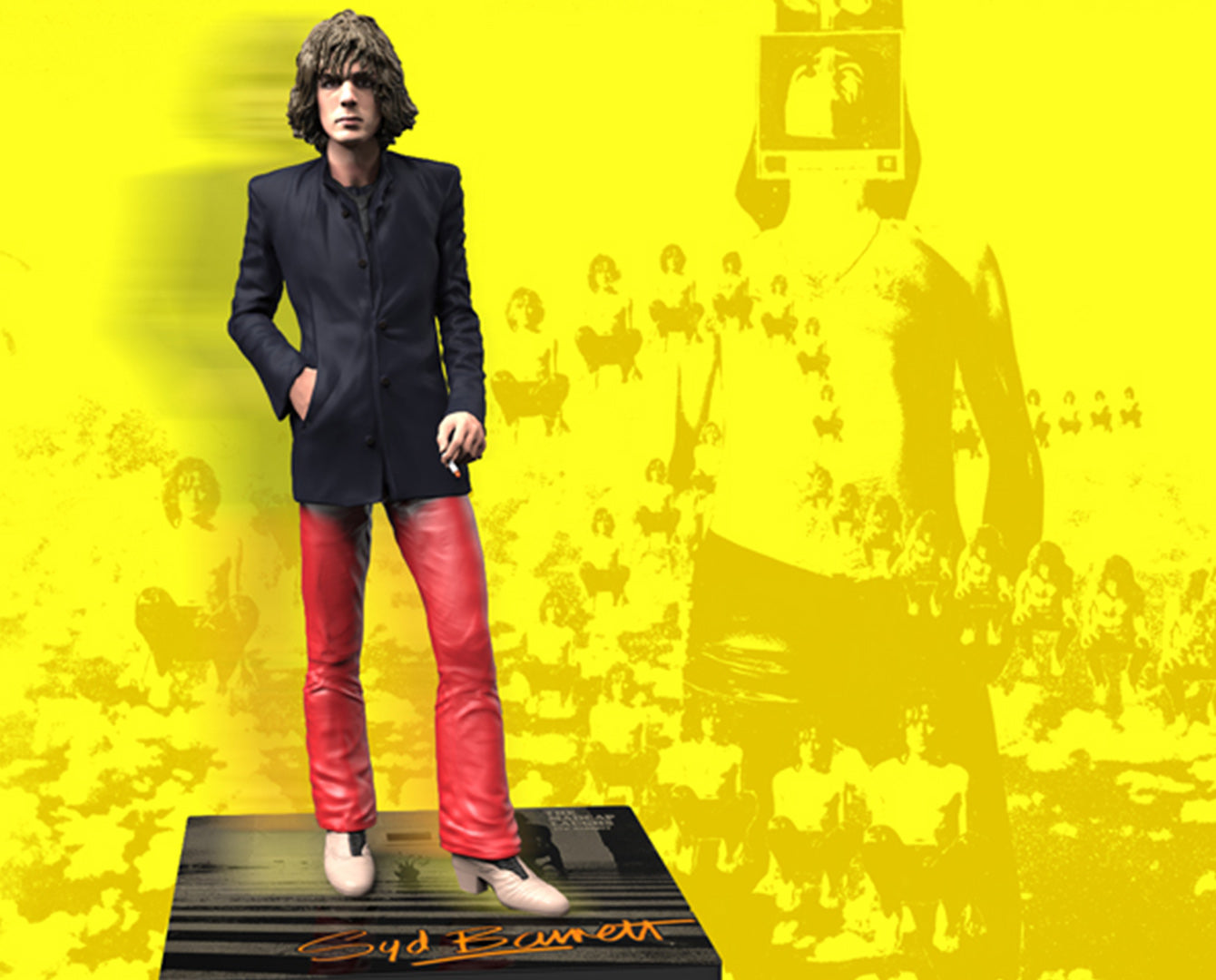 Syd Barrett KnuckleBonz Statue