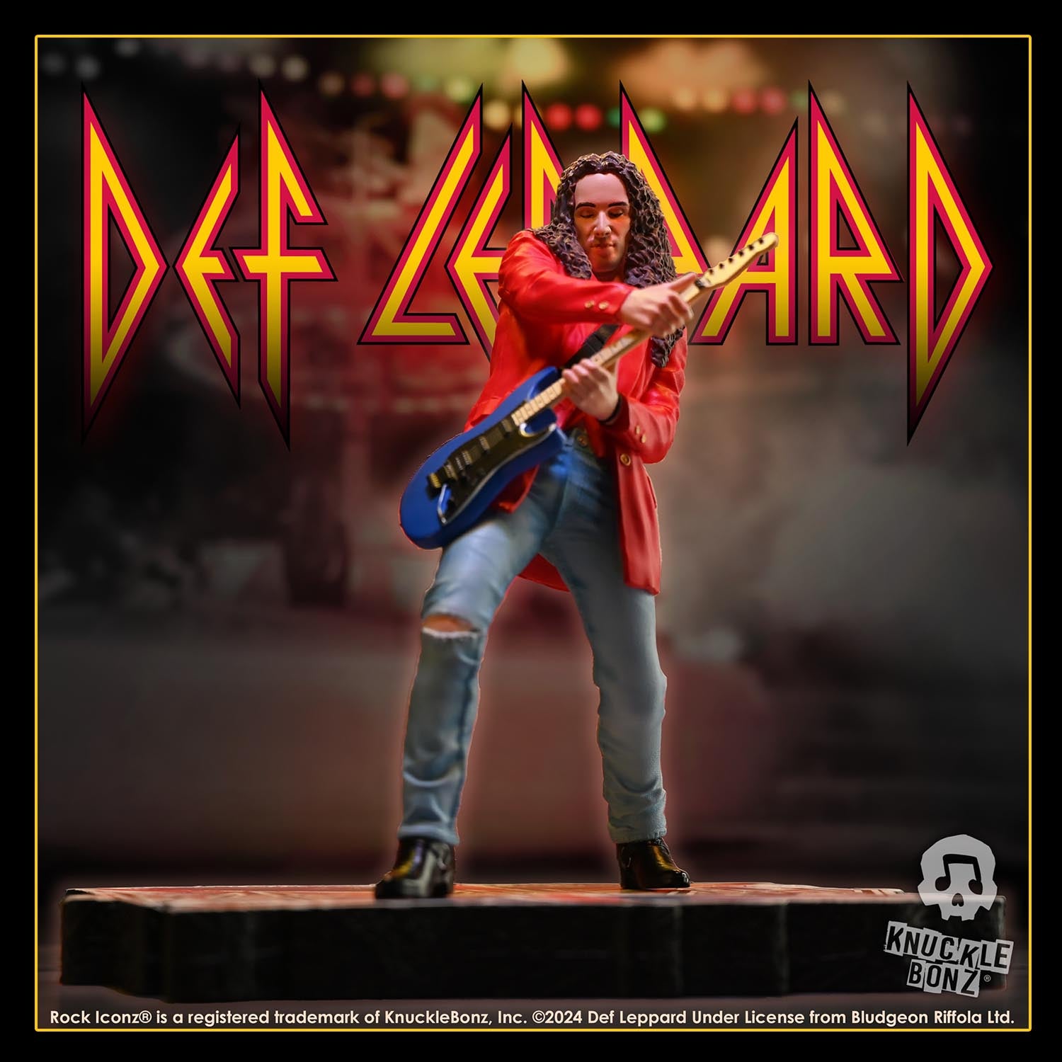 Def Leppard Vivian Campbell KnuckleBonz Statue