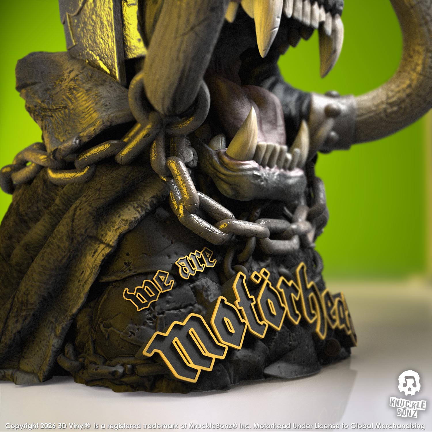 We Are Motörhead Warpig (Motörhead) 3D Vinyl KnuckleBonz Statue
