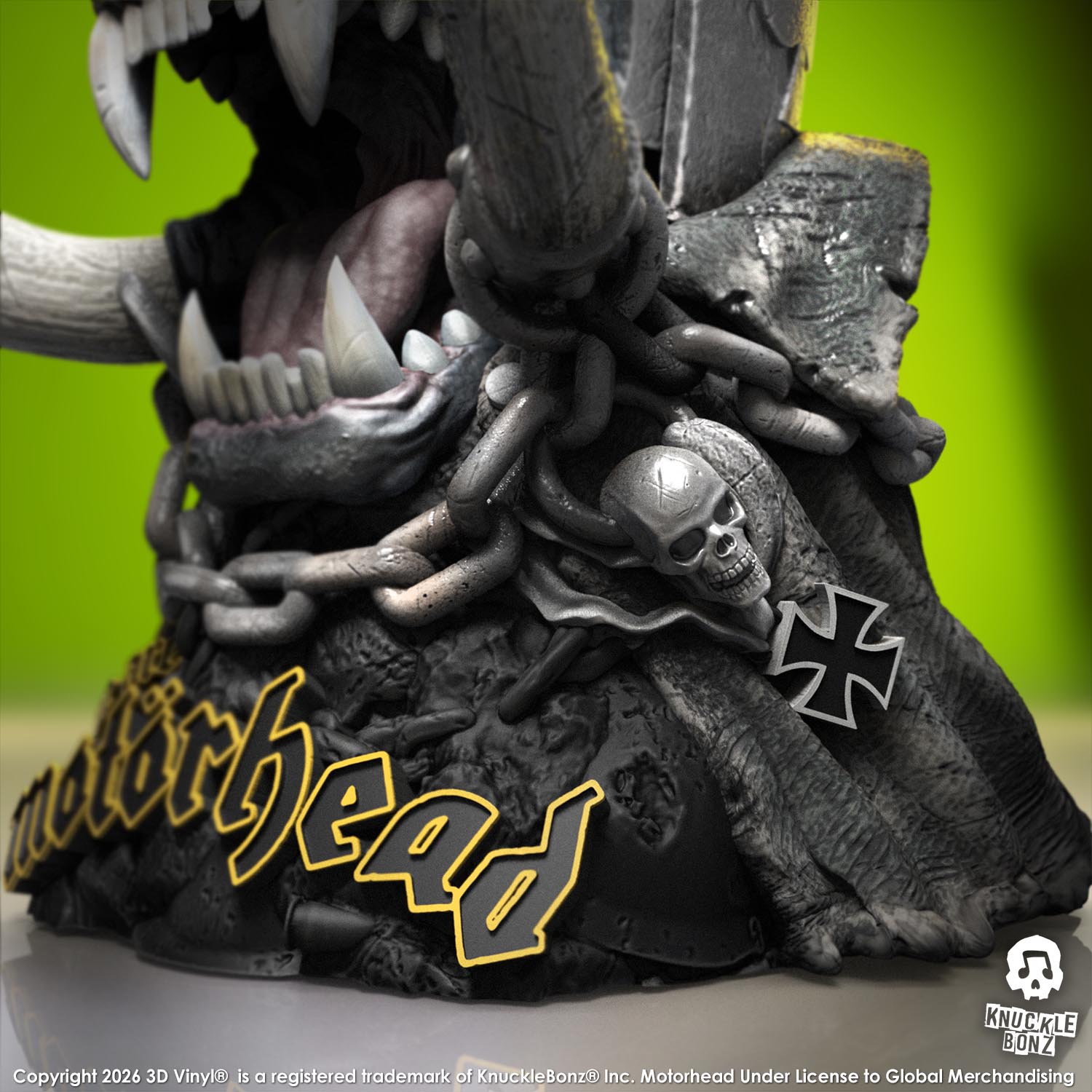 We Are Motörhead Warpig (Motörhead) 3D Vinyl KnuckleBonz Statue