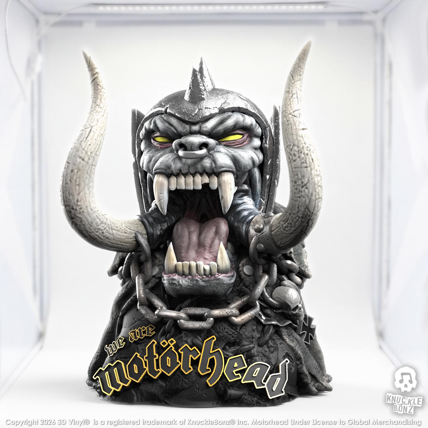 We Are Motörhead Warpig (Motörhead) 3D Vinyl KnuckleBonz Statue
