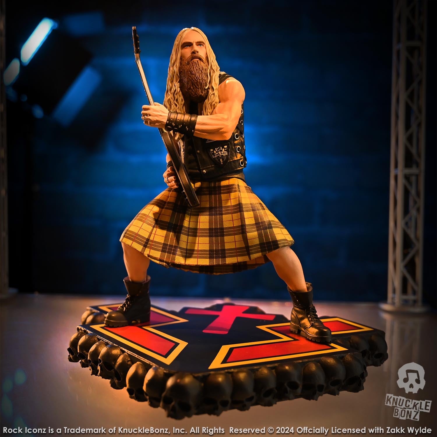 Zakk Wylde II KnuckleBonz Statue