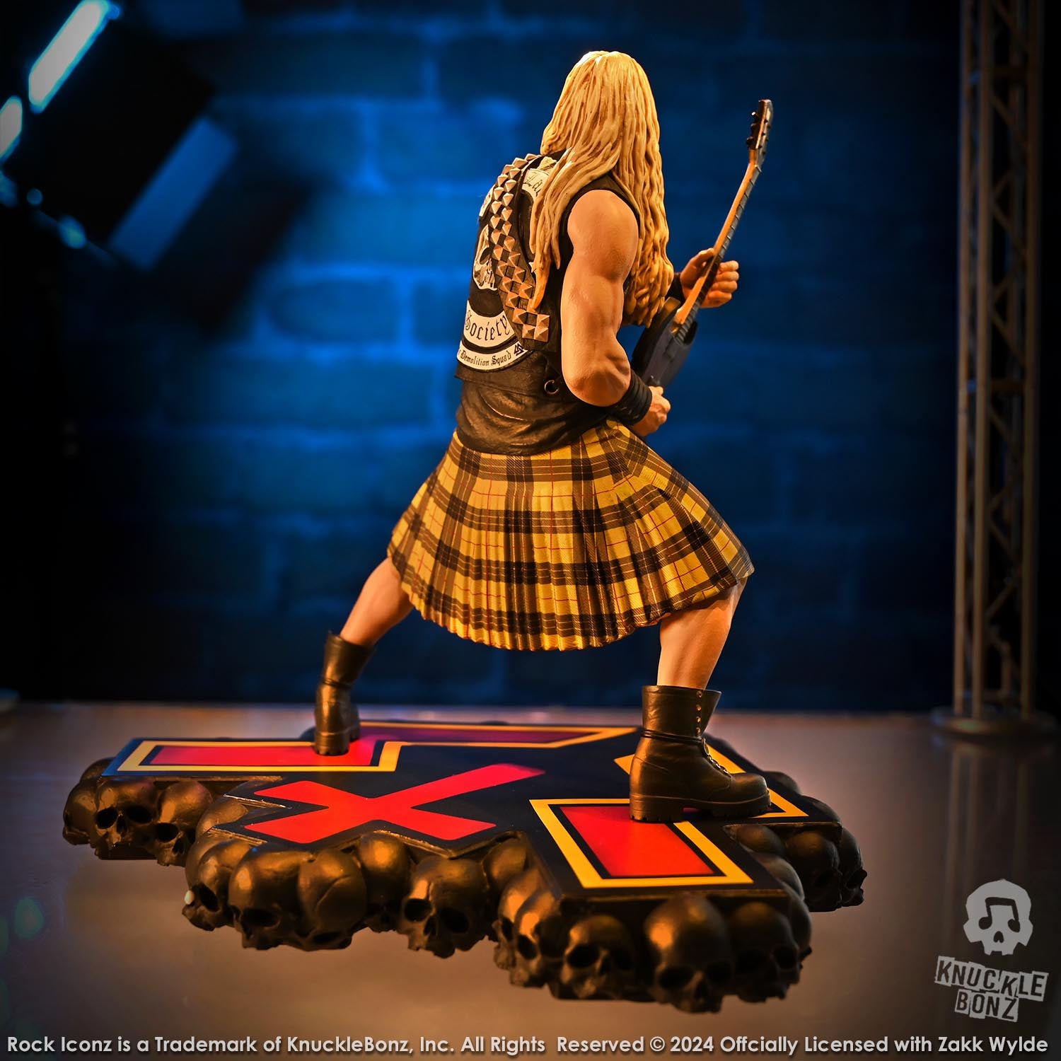 Zakk Wylde II KnuckleBonz Statue