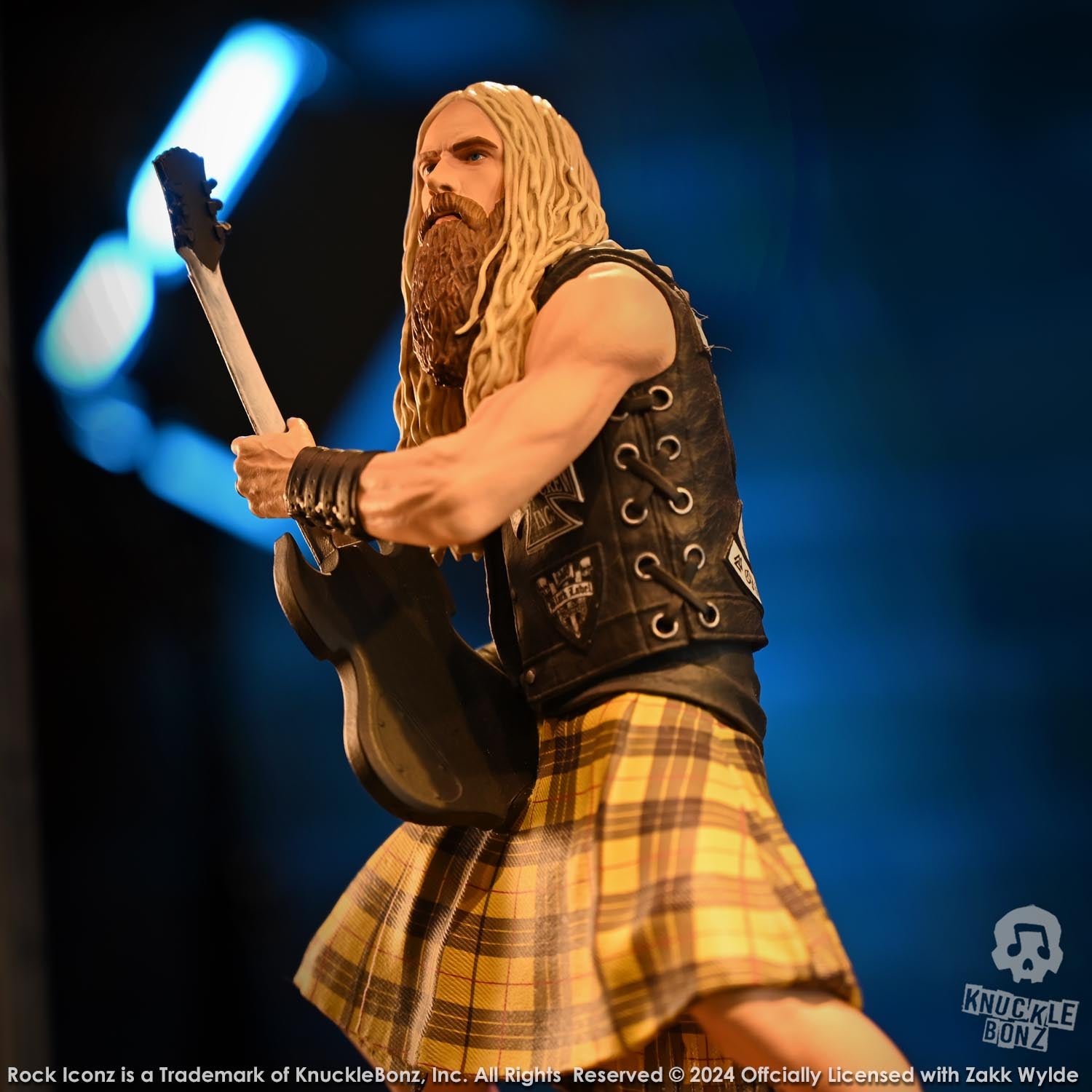 Zakk Wylde II KnuckleBonz Statue