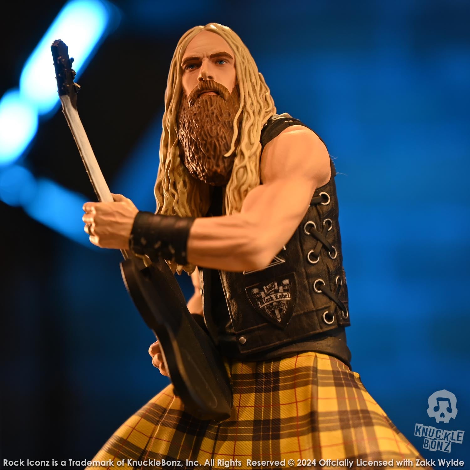 Zakk Wylde II KnuckleBonz Statue