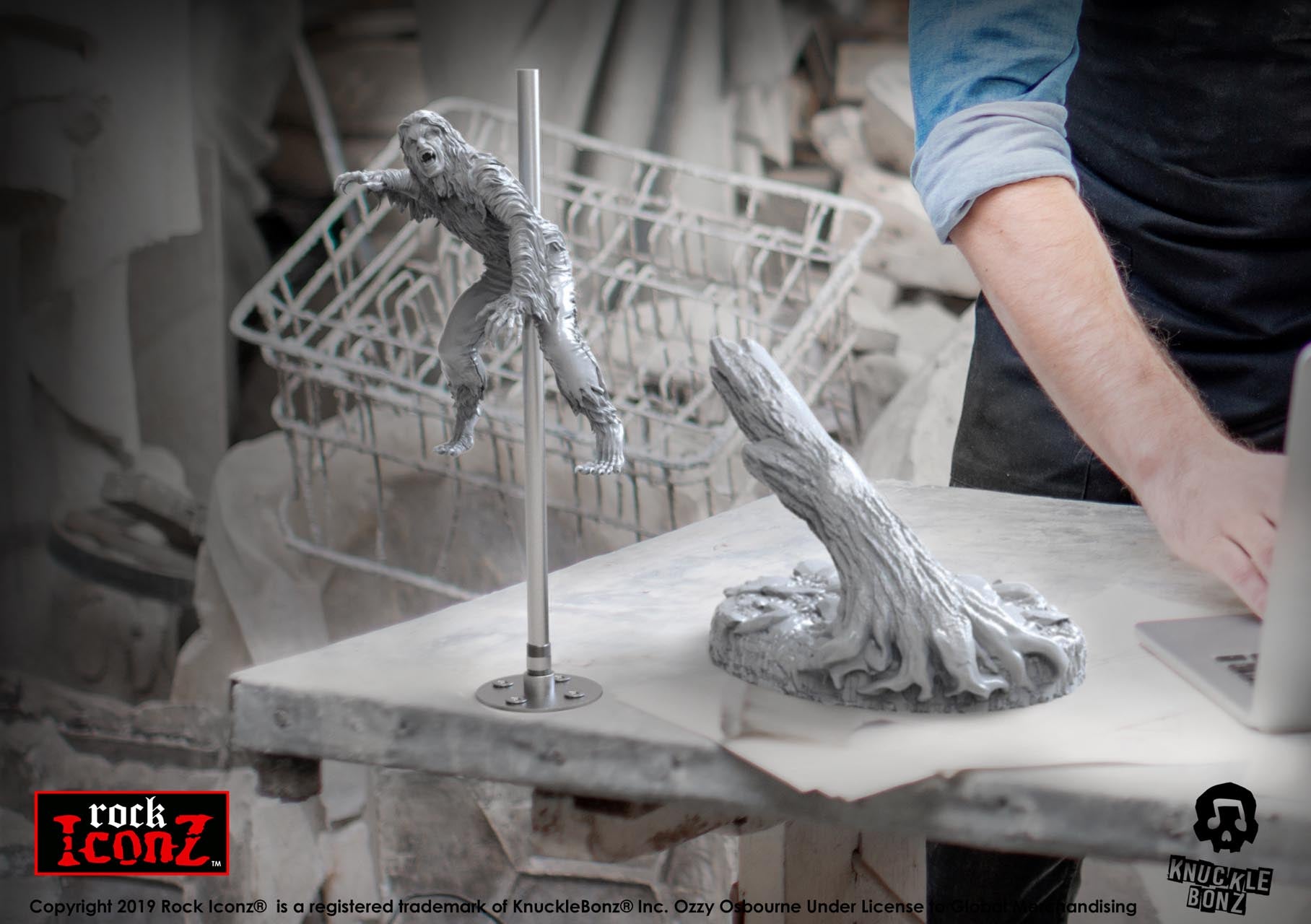 Ozzy Osbourne ‘Bark at the Moon’ KnuckleBonz Statue