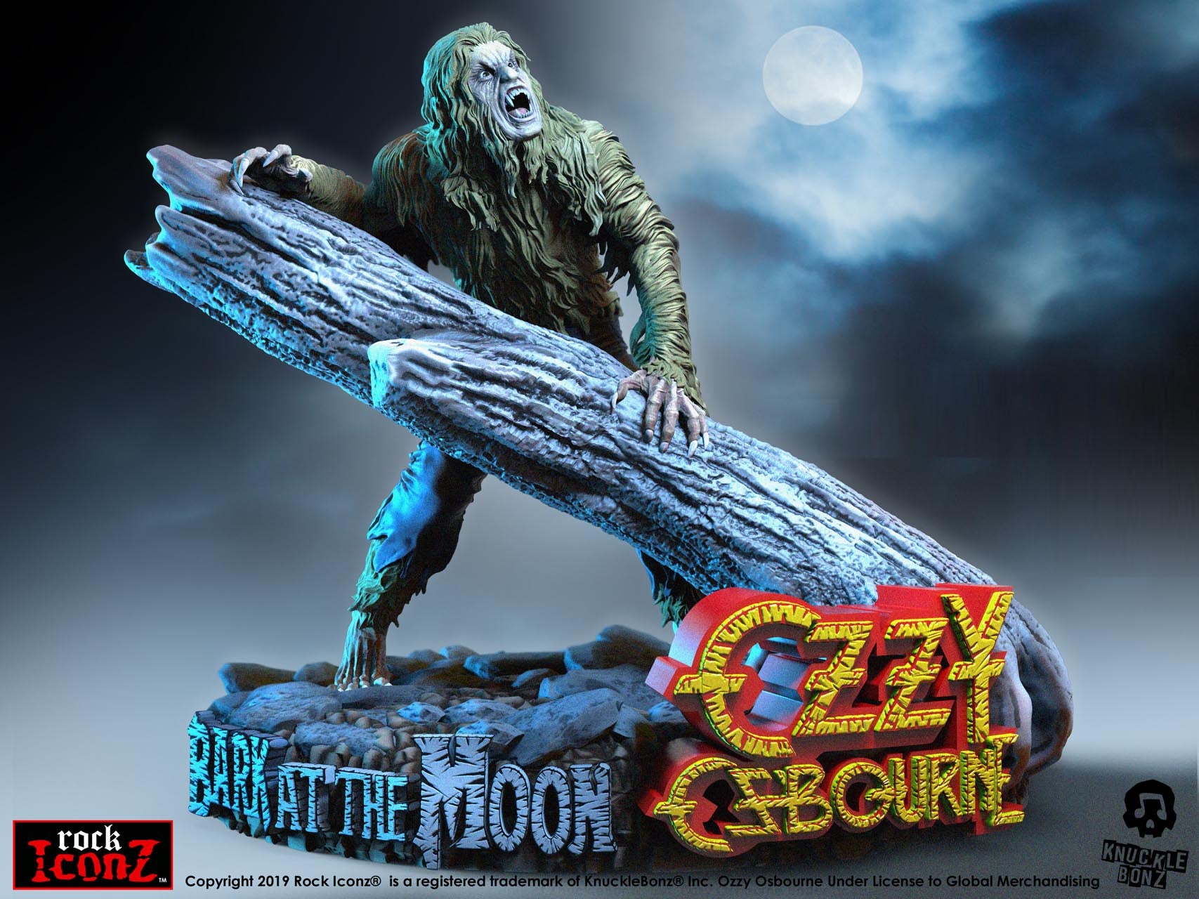 Ozzy Osbourne ‘Bark at the Moon’ KnuckleBonz Statue