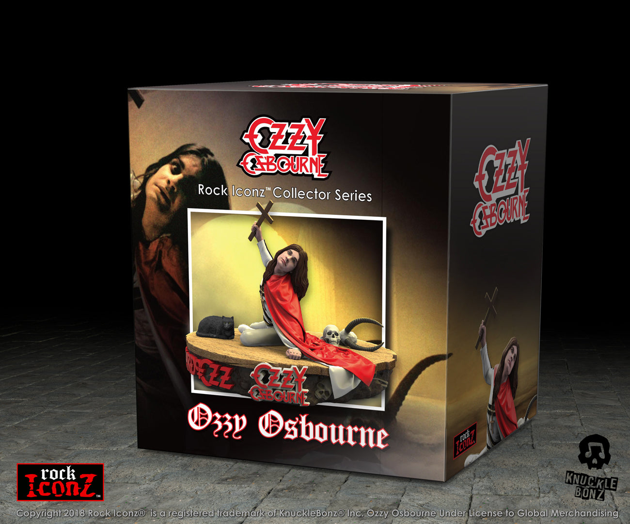 Ozzy Osbourne II KnuckleBonz Statue