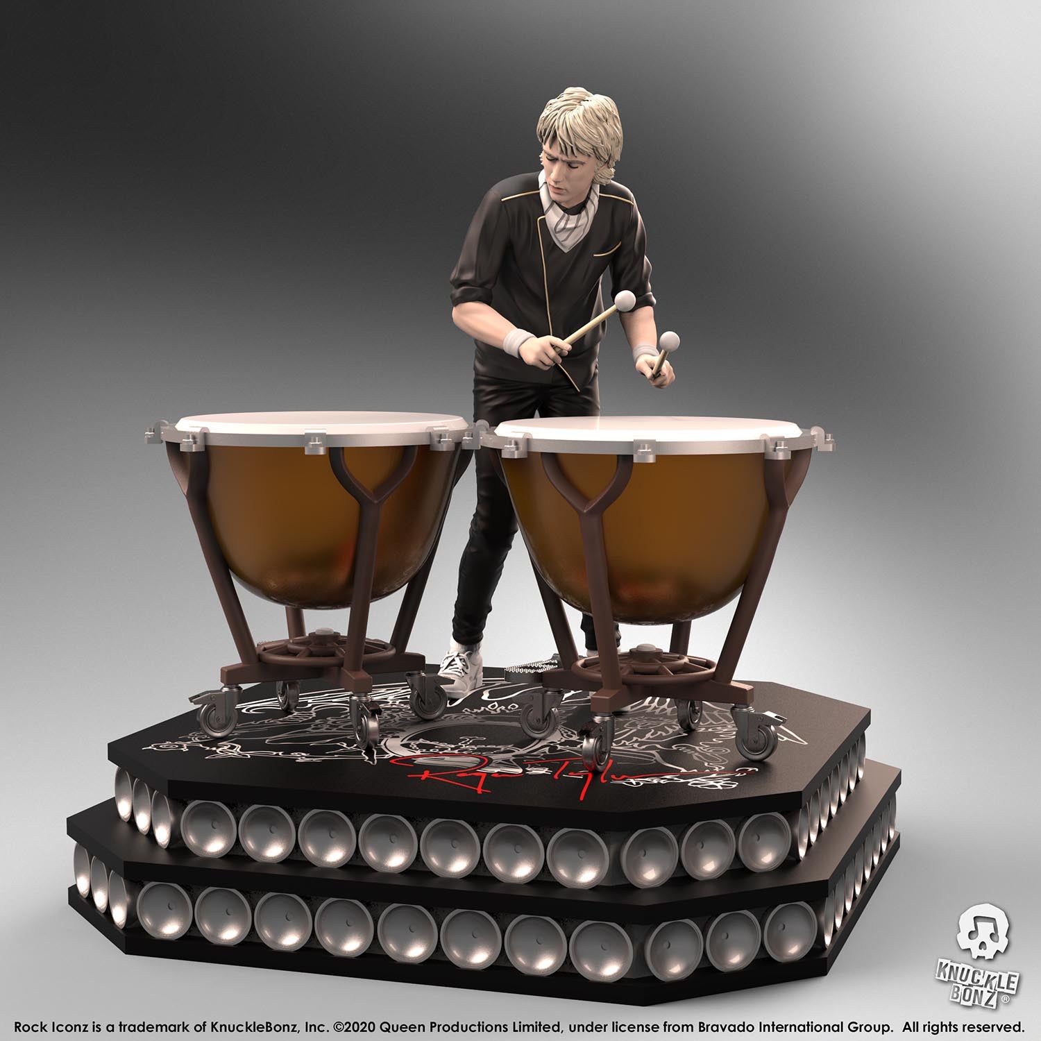 Queen Roger Taylor KnuckleBonz Statue