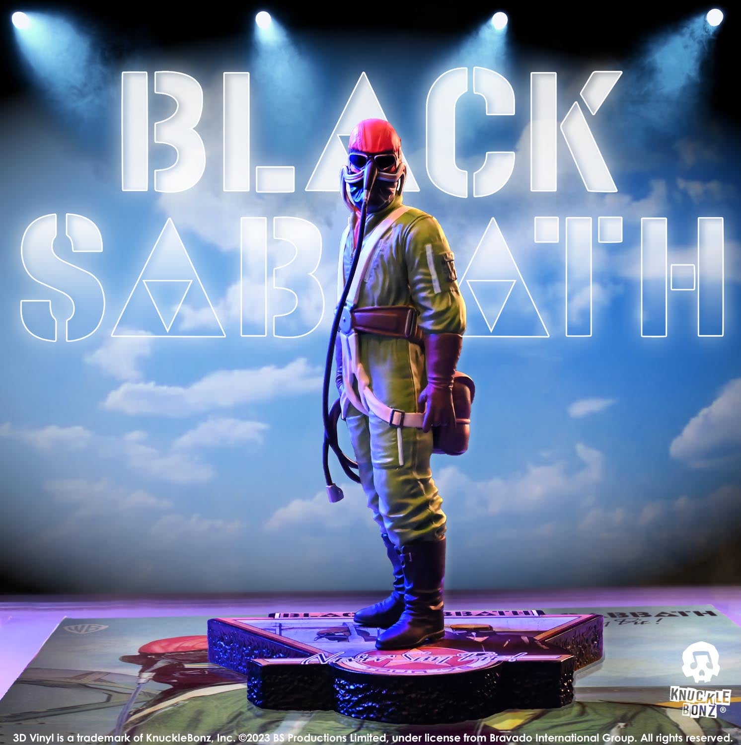 Black Sabbath Never Say Die Pilot KnuckleBonz Statue