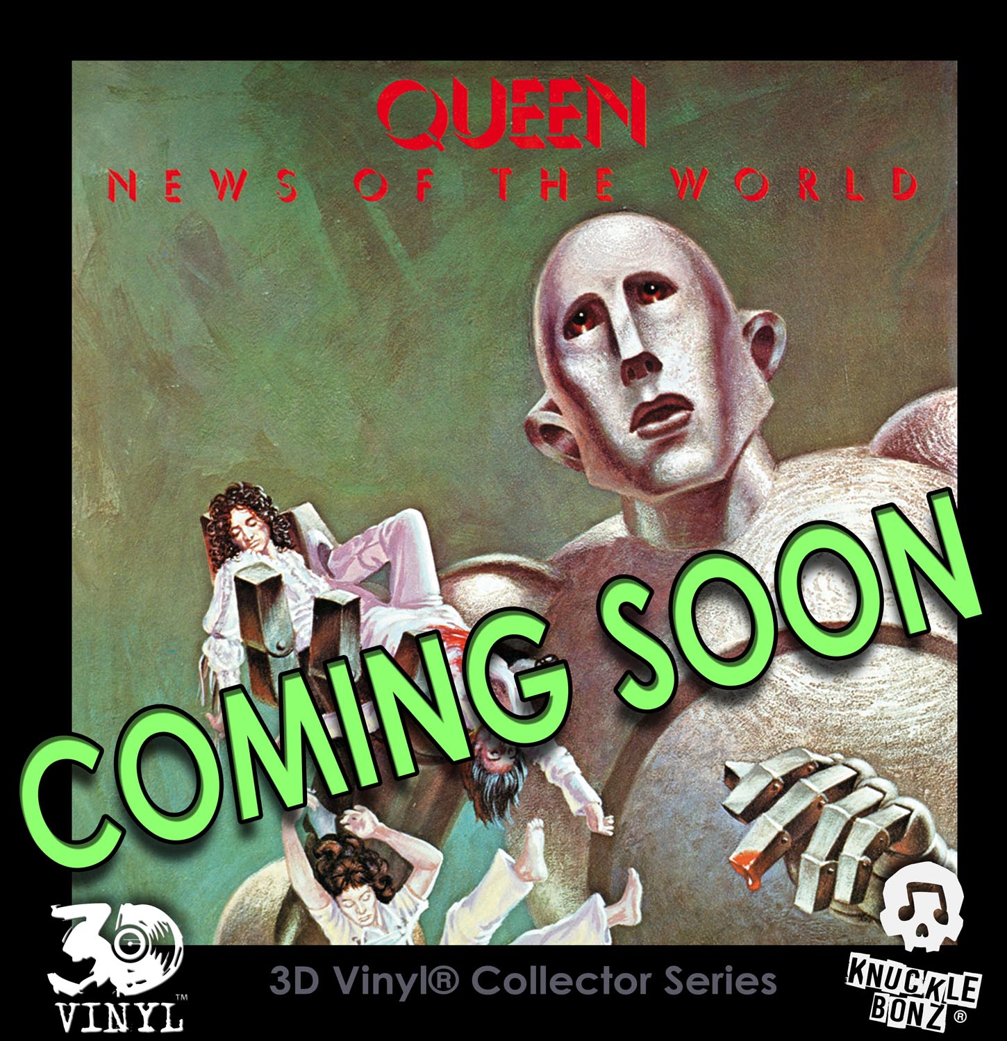 chocar un poco Gobernar QUEEN's "Frank" the Robot Coming to KnuckleBonz 3D Vinyl® - Knucklebonz,  Inc.