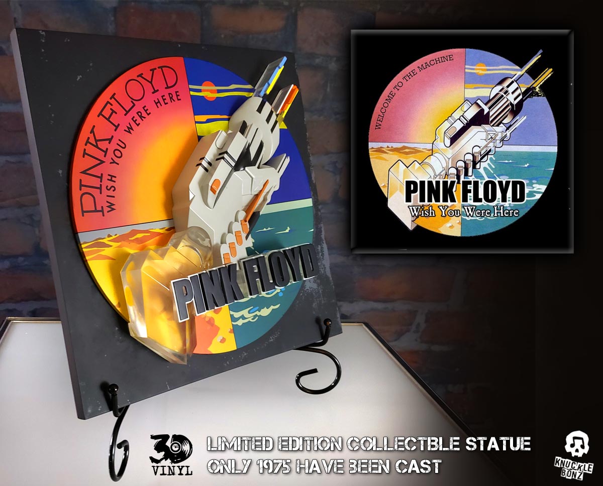 Hovedsagelig Feasibility Prestigefyldte Pink Floyd Wish You Were Here 3d Vinyl Limited Edition Statue Archives -  Knucklebonz, Inc.